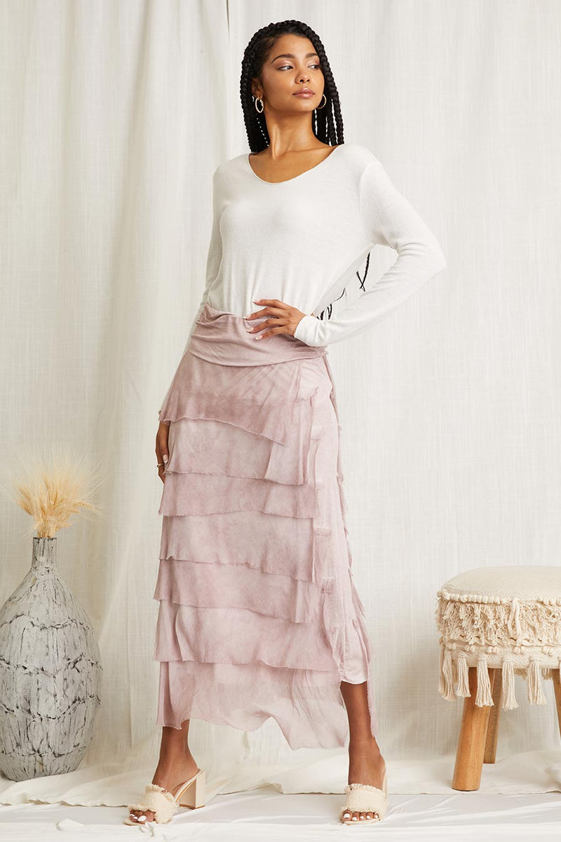 Tempo paris silk clearance tiered